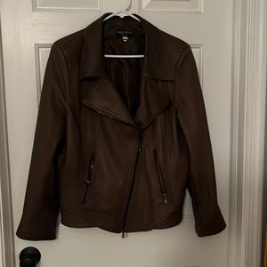 Leather Moto jacket custom made in Florence, Italy